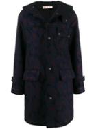 Marni Hooded Wool Coat - Black