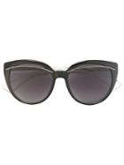 Dior Eyewear 'liner' Sunglasses, Women's, Black, Acetate/metal (other)