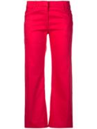 A.l.c. Teddy Cropped Trousers - Red