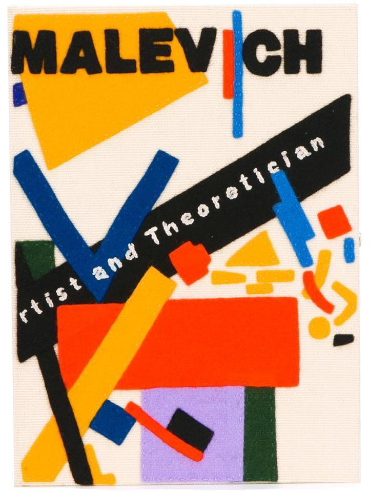 Olympia Le-tan 'malevitch' Clutch, Women's, Nude/neutrals