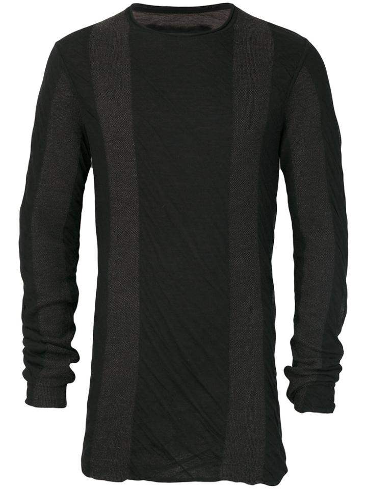 Uma Wang Crew Neck Jumper - Black