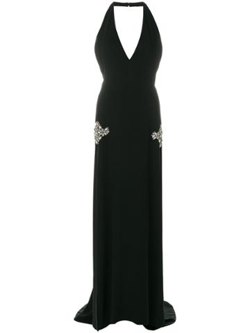 William Vintage Balestra Embellished Dress - Black