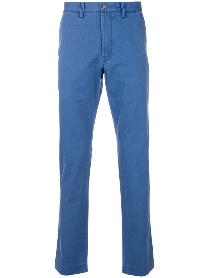 Polo Ralph Lauren Stretch Slim Chino Trousers - Blue