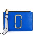 Marc Jacobs Textured Card Wallet - Blue