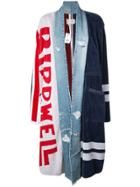 Greg Lauren Deconstructed Oversized Jacket - Blue