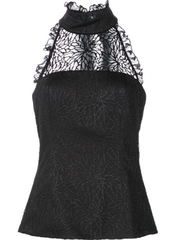 Jay Godfrey Lace Halterneck Top