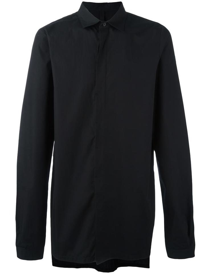 Army Of Me Concealed Fastening Shirt, Men's, Size: Medium, Black, Cotton