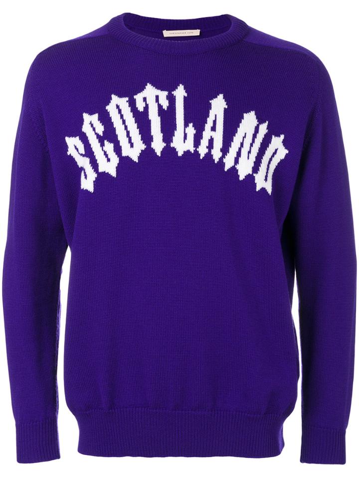 Christopher Kane Scotland Sweater - Blue