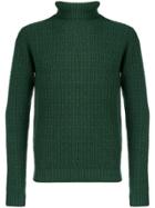 Sun 68 Textured Turtleneck Sweater - Green