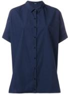 Apuntob Boxy Fit Shirt - Blue