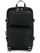 Prada Classic Zipped Backpack - Black