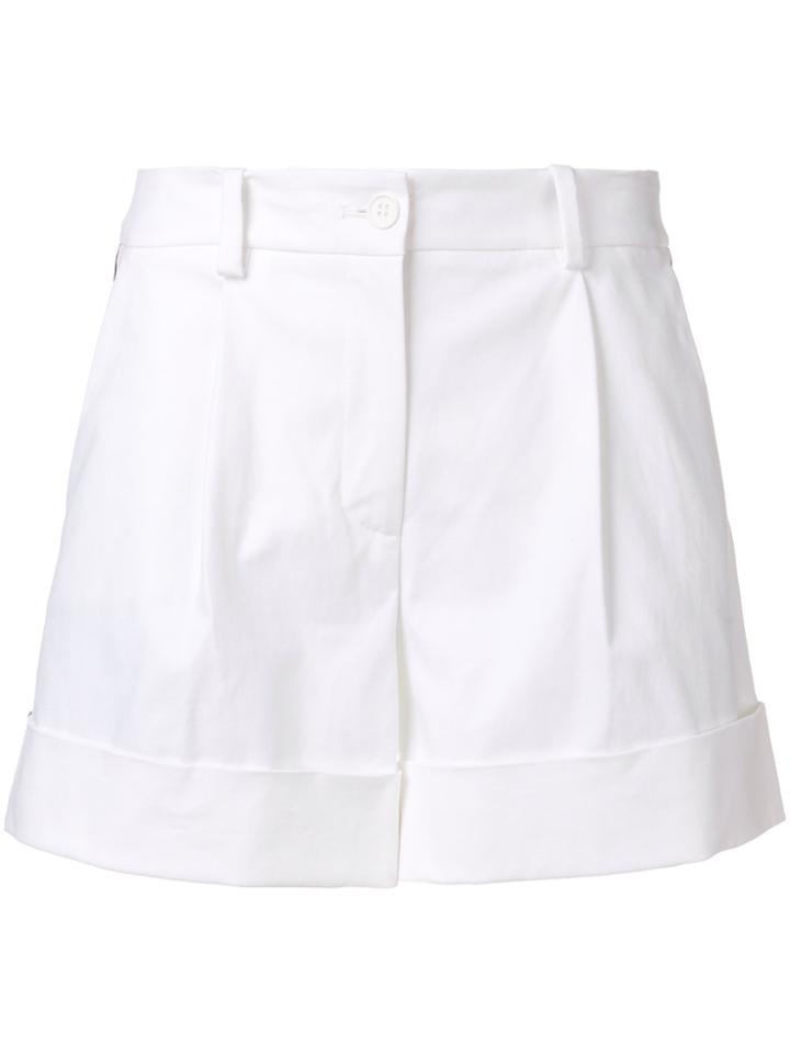 P.a.r.o.s.h. Stripe Detail Shorts - White