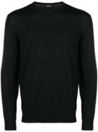 Z Zegna Loose Fitted Sweatshirt - Black