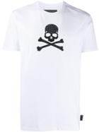 Philipp Plein Signature Studded Skull T-shirt - White