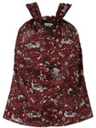 Isabel Marant Étoile 'acan' Crossover Blouse, Women's, Size: 36, Red, Cotton