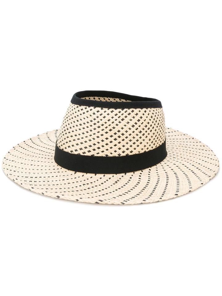 Henrik Vibskov - Hole Hat - Women - Straw - 57, Nude/neutrals, Straw