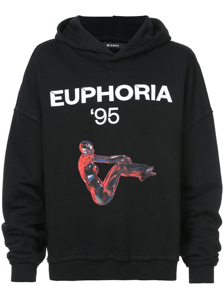 Misbhv Euphoria Hooded Sweatshirt - Black