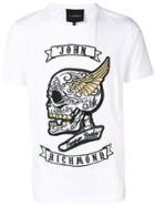 John Richmond Kewgardens Embroidered T-shirt - White