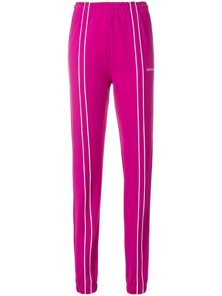 Misbhv Aspen Track Pants - Pink & Purple