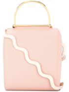 Roksanda Curved Handle Mini Bag - Pink & Purple