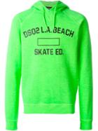 Dsquared2 Logo Hoodie, Men's, Size: S, Green, Cotton