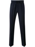 Vince Contrast Piping Jogging Trousers - Blue