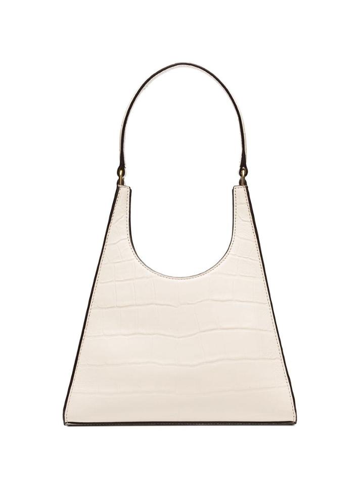 Staud Rey Shoulder Bag - Neutrals