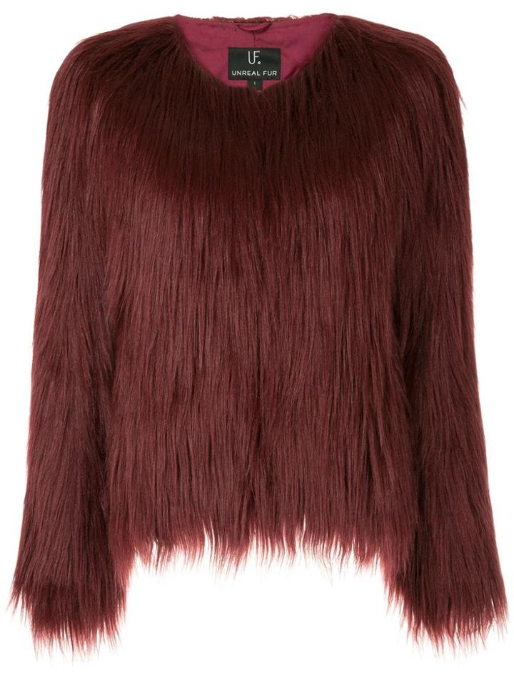 Unreal Fur Unreal Dream Jacket - Red