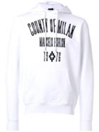 Marcelo Burlon County Of Milan - Jak Hoodie - Men - Cotton - M, White, Cotton