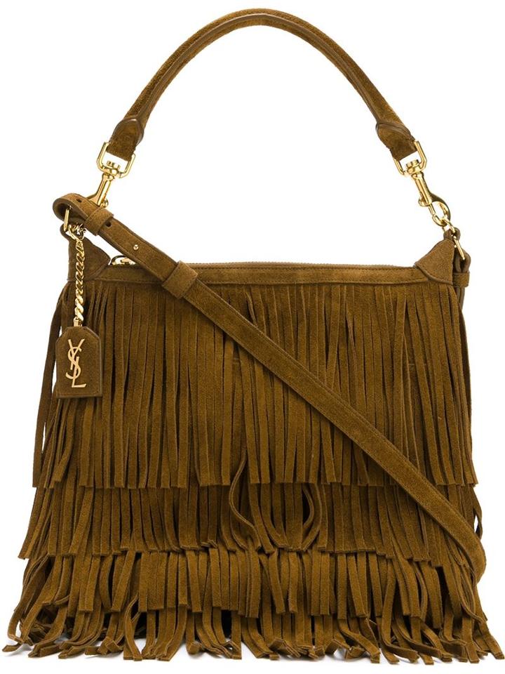 Saint Laurent Small 'emmanuelle' Hobo Shoulder Bag, Women's, Brown