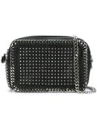 Stella Mccartney 'falabella' Zip Crossbody Bag, Women's, Black