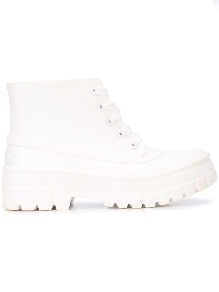 Givenchy Laced Rainboots - Black