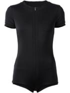 Jason Wu Scuba Bodysuit, Women's, Size: L, Black, Nylon/spandex/elastane
