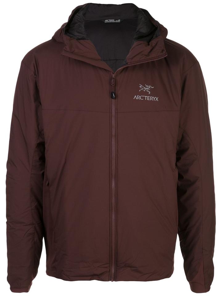 Arc'teryx Atom Hooded Windbreaker - Red