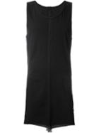 Thom Krom Raw Edge Tank Top, Men's, Size: Xl, Black, Cotton