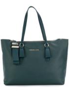 Versace Jeans Zipped Logo Tote - Green