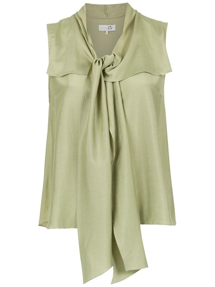 Alcaçuz Ruffled Formidável Blouse - Green