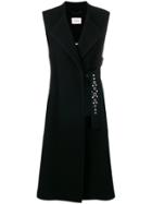 Dorothee Schumacher Belted Longline Gilet - Black