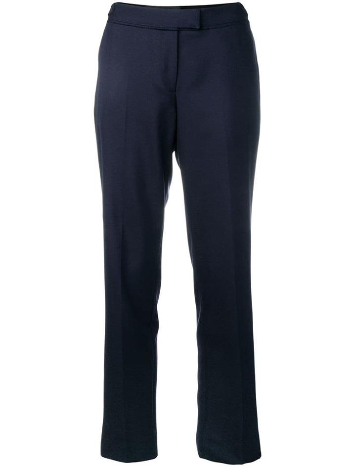 Officine Generale High Waist Trousers - Blue