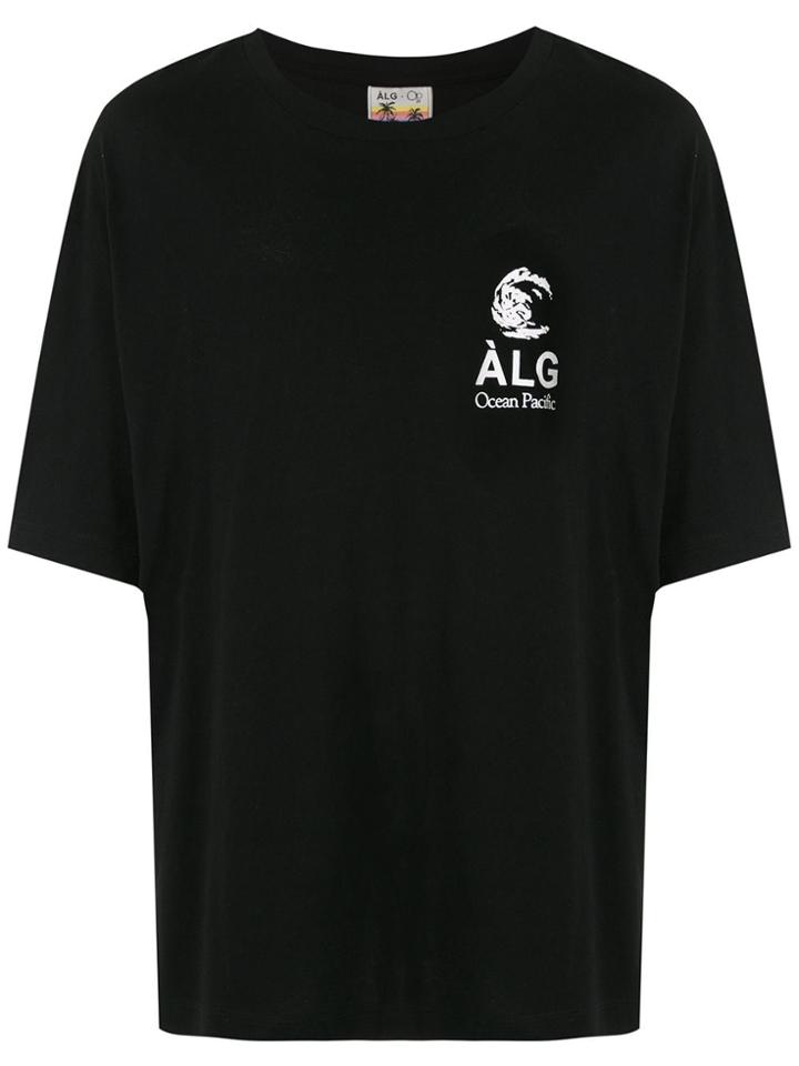 Àlg Drop + Op Oversized T-shirt - Black