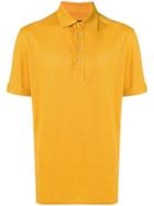 Ermenegildo Zegna Short-sleeved Polo Shirt - Yellow