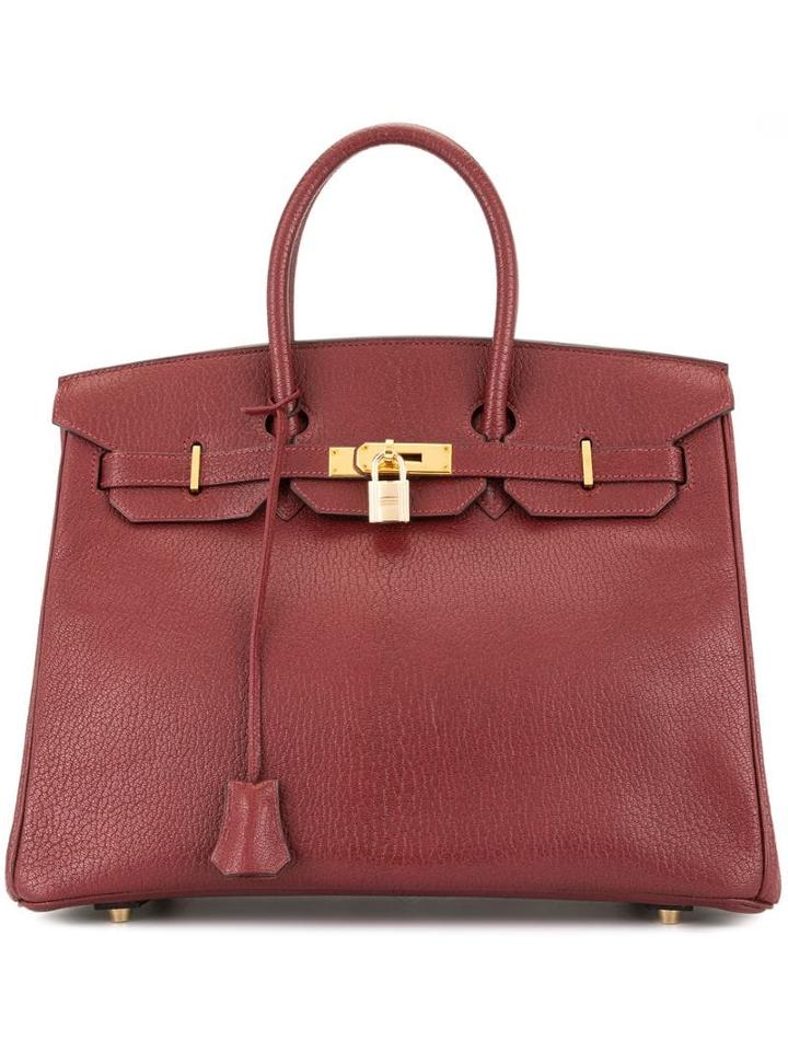 Hermès Pre-owned Birkin 35 Hand Bag - Red