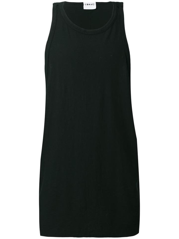 Lost & Found Rooms - Classic Tank - Men - Cotton - Xs, Black, Cotton