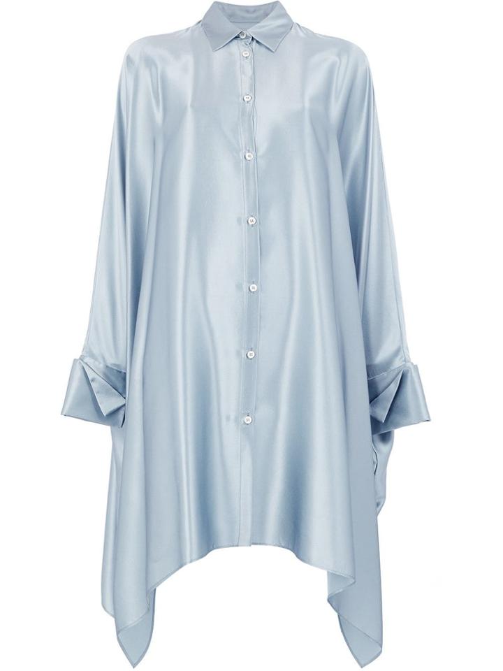 Maison Margiela Asymmetrical Shirt Dress - Grey