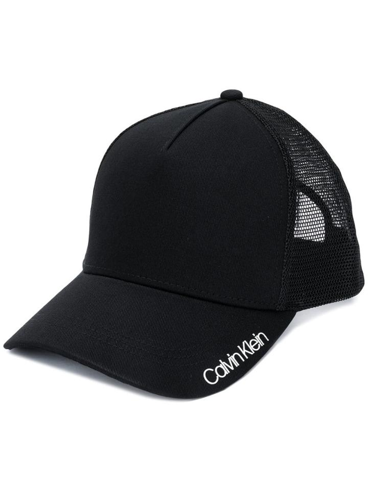 Calvin Klein Contrast Panel Baseball Cap - 001