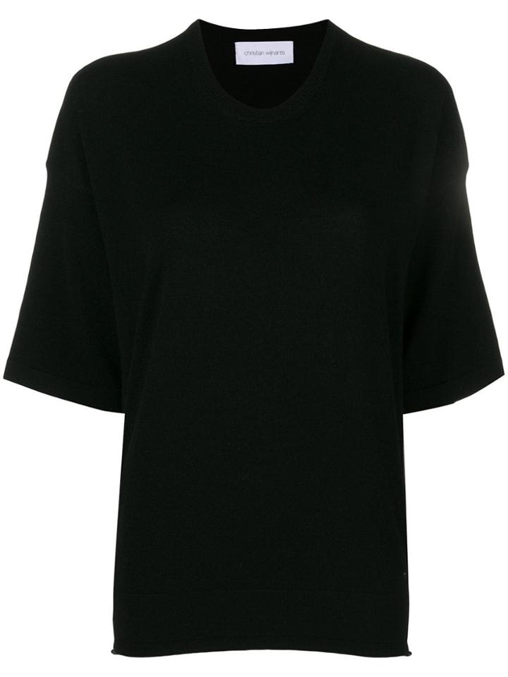 Christian Wijnants Kani Knitted Top - Black
