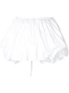 Ann Demeulemeester Balloon Mini Skirt - White