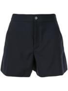 Red Valentino High Waisted Short Shorts - Blue