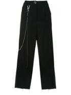 Song For The Mute Chain Detail Trousers - Black