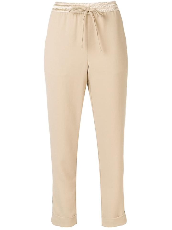 P.a.r.o.s.h. Poseidy Track Trousers - Neutrals